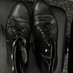 Black Leather Women’s Boots